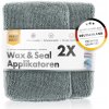 ChemicalWorkz Microfiber Waxing/Sealant Applicator - mikrovláknový aplikátor, 2ks v balení Farba: Šedá