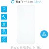 FixPremium Glass - Tvrdené Sklo pre iPhone 13, 13 Pro, 14 a 16e (10 Pack)