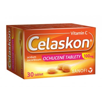 Celaskon Vitamin C 100 mg ochutené tablety pas.ocp.30 x 100 mg