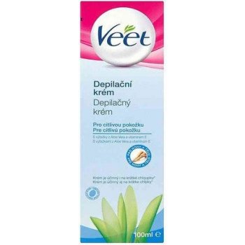 Veet depilačný krém sensitive pre citlivú pokožku 100 ml