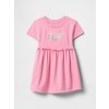 GAP Baby šaty VintageSoft Ružová 5YRS Ružová Ružová