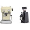 Ascaso Dream ONE, Sweet Cream + Eureka Mignon Zero 65 All Purpose, CR black