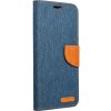 Puzdro knižka Xiaomi RedMi Note 12 5G Canvas modré