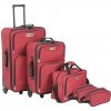 Jurhan Sada cestovných kufrov TRAVEL, 5-dielna, červená 44137