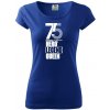 Hero, Legend, King x Queen 1975 - Dámske tričko Pure - S ( Kráľovská modrá )