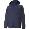 Pánska bunda Puma, TEAMLIGA ALL WEATHER JACKET tmavo modrá,biela, XXL