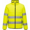 PORTWEST HI-VIS S617 / Reflexná prešívaná bunda - HV žltá M