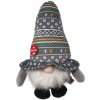 Dog Fantasy trpaslík 30 cm sivý