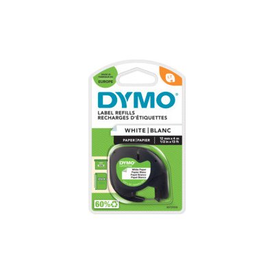 DYMO LetraTag páska papierová 12mm x 4m, biela S0721510