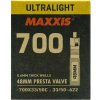 Duša Maxxis Ultralight Gal-FV 48 mm 700×33/50C 700×33/50C - Odosielame do 24 hodín