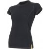 Dámske tričko SENSOR Merino DF black L
