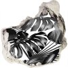 Nálepka 3D diera Tropické listy 75x75 cm
