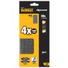 DTM8551 DEWALT BRUSNÁ MŘÍŽKA EXTREME, 5KS, P80, PRO BRUSKY D26420 A D20421