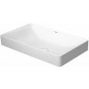 Duravit DuraSquare Umyvadlová mísa 60 cm, DuraCeram, bílá 2355600000