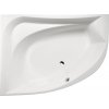POLYSAN TANYA 160 x 120cm vaňa ľavá asymetrická s podpornou konštrukciou, akrylátová, 65219
