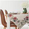 Eurofirany, Kvetinový gobelínový obrus, Nat 4039, Rozkvitnuté ťahavé ruže - 100 x 100 cm, ZA-454410