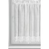 Takoy Vitrážová záclona 150x90 cm biela zdobená hviezdičkami-HF-473430 | 150 x 90 cm