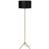 LUCIDE 45790/81/02 TONDO stojacia lampa V1470mm 1xE27 mosadzná, čierna