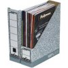 Fellowes Archívny boxBANKERS BOX 80 mm sivý/biely