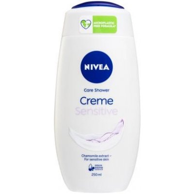 Nivea Creme Sensitive sprchovací krém pre citlivú pokožku 250 ml pre ženy