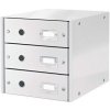 Leitz Click&Store box 3 zásuvky biely