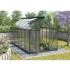 Skleník Vitavia Triton 7500 polykarbonát 6 mm 198x379 cm zelený vr. základového rámu