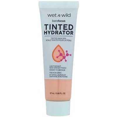 Wet n Wild Bare Focus Tinted Hydrator rozjasňující a hydratační make-up 27 ml odstín Light