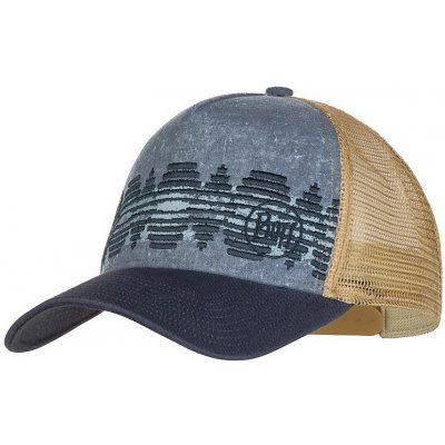 Buff Trucker Cap Tzom Stone Blue