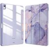 VSETKONAMOBIL 123395 ART MARBLE FOLIO Puzdro pre Samsung Galaxy Tab S6 Lite 2024 / S6 Lite 2022 / S6 Lite PURPLE