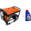 KRAFT&DELE KD167 Elektrocentrála generátor prúdu 6000W 230V diesel + olej