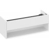 Ravak Lite - Umývadlová skrinka 120x45x43 cm, 1 zásuvka, lesklá biela X000001867