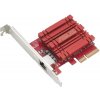 ASUS PCIe Adaptér XG-C100C V3, až 10Gbps, RJ45, červená 90IG08B0-MO0B00