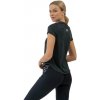 Nebbia FIT Activewear tričko “Airy” s reflexním logem 438 černá - S