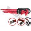 TRIUMF Extra dlhá sada torx T15 - T 50 s magnetom - 24111