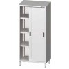 Skladová skříň posuvné dveře 1100x700x2000 mm | STALGAST, 981617110 inox