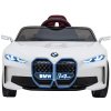 Elektrické auto pre deti BMW i4 s diaľkovým ovládaním – Biela