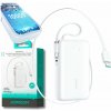 Joyroom Powerbanka JR-PR2L 10000mAh 35W s vestavěným zatahovacím kabelem USB-C a kabelem Lightning Lanyard - bílá