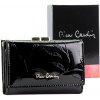 Pierre Cardin 02 LEAF-N 117 černá dámska lakovaná peňaženka 12,5 x 8 x 3,5 cm