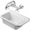 Jednokomorový drez Royal Sanitary retro polypropylén biely
