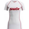 Dámske tričko Swix RaceX Classic SS Bright White/Swix Red S