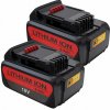 2x18 V 6000 mAh batéria pre DeWalt DCB184 DCB200 DCB181 DCB182