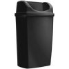 Rulopak Nástenný kôš čierny 25 L
