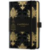 Carnet C&G poche ligne baroque gold