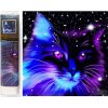 Norimpex Diamantový obraz Hviezdne mačiatko 30 x 30 cm 7D 1-39 dielov