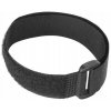 OPASKA NA SUCHÝ ZIPS ORGANIZER NA KÁBLE 30 cm x 20 mm ČIERNA PEVNÁ
