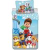 Modré bavlnené detské obliečky na jednolôžko 140x200 cm Paw Patrol – Jerry Fabrics