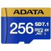 Pamäťová karta ADATA Premier Extreme MicroSDXC 256GB SD7.1, U3 (800R/700W) (UD256GEX3L1-C) modrá