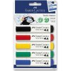 Faber Castell Popisovače na textil, základné farby, 5 ks