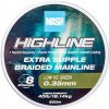 Nash Splietaná šnúra Highline Extra Supple Braid Green 600 m 0,35 mm 18,14 kg
