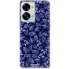 Odolné silikónové puzdro iSaprio - Blue Leaves 05 - OnePlus Nord 2T 5G